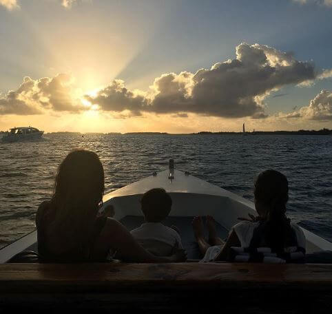 Nahla Ariela Aubry's vacation trip with Mom.